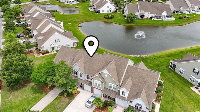 592 Riverward Dr Unit 592, Myrtle Beach, SC 29588 - aerial view of residential area with a large body of water