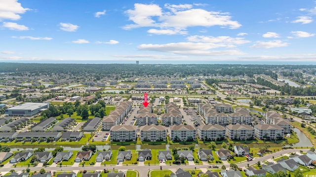 172 Ella Kinley Cir Unit 101, Myrtle Beach, SC 29588 - aerial overview of property's location featuring nearby suburban area and a nearby body of water