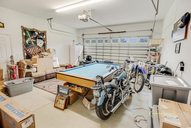 1013 Happy Ln, Galivants Ferry, SC 29544 - garage with a garage door opener