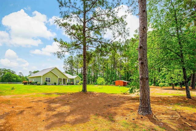 1013 Happy Ln, Galivants Ferry, SC 29544 - view of grassy yard