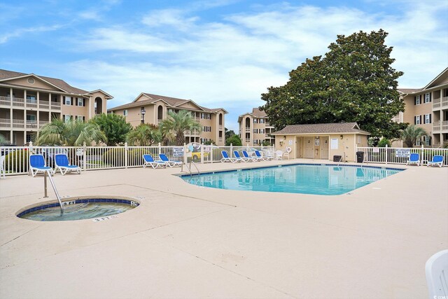 1900 Duffy St Unit L4, North Myrtle Beach, SC 29582 - community pool featuring a community hot tub and a patio