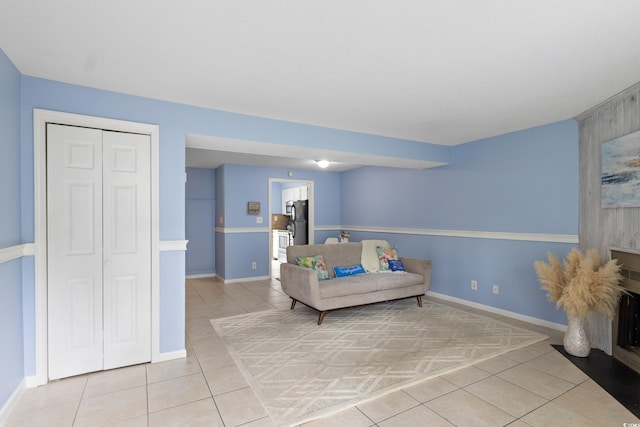 403 75th Ave N Unit C, Myrtle Beach, SC 29572 - sitting room with light tile patterned floors and baseboards