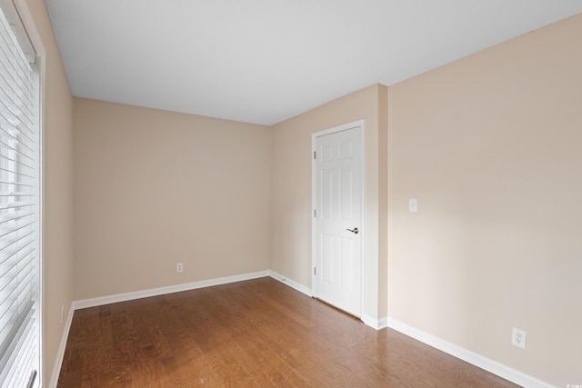 403 75th Ave N Unit C, Myrtle Beach, SC 29572 - unfurnished room with wood finished floors and baseboards