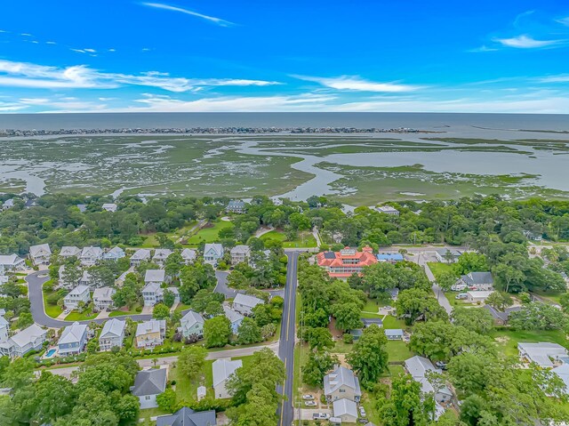 4600 Murrells Inlet Rd, Murrells Inlet, SC 29576 - aerial overview of property's location with a large body of water and nearby suburban area