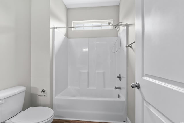 104 Browns Hollow Ct, Loris, SC 29569 - bathroom with toilet and shower / washtub combination