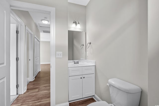 104 Browns Hollow Ct, Loris, SC 29569 - bathroom with vanity and wood finished floors