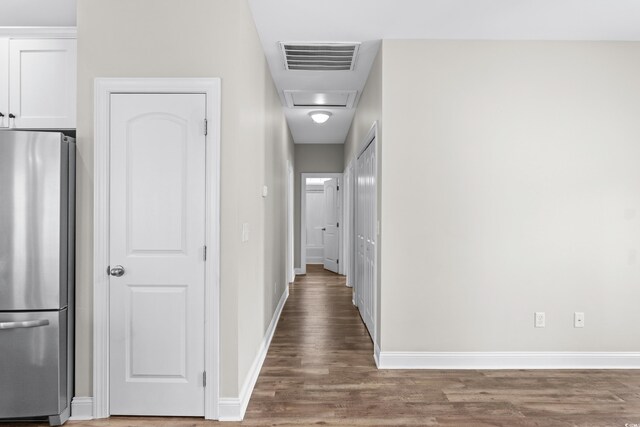 104 Browns Hollow Ct, Loris, SC 29569 - corridor with wood finished floors and baseboards