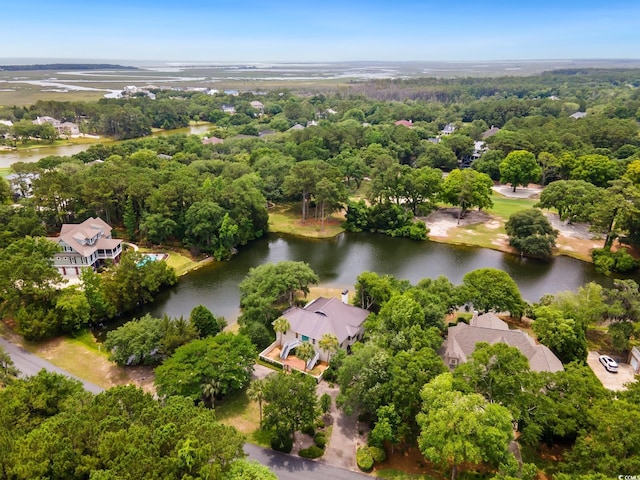 95 Sanderling Ave, Georgetown, SC 29440 - drone / aerial view of a nearby body of water