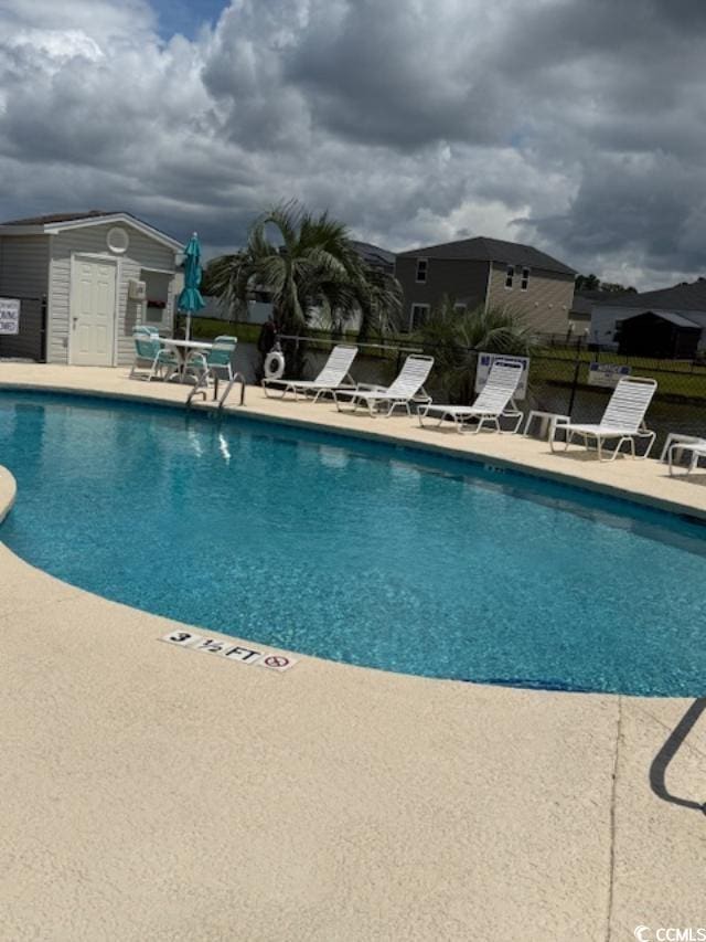 1980 Bent Grass Dr Unit F, Surfside Beach, SC 29575 - community pool with a patio