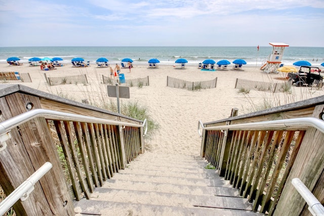 504 N Ocean Blvd Unit 1106, Myrtle Beach, SC 29577 - water view with nearby beach