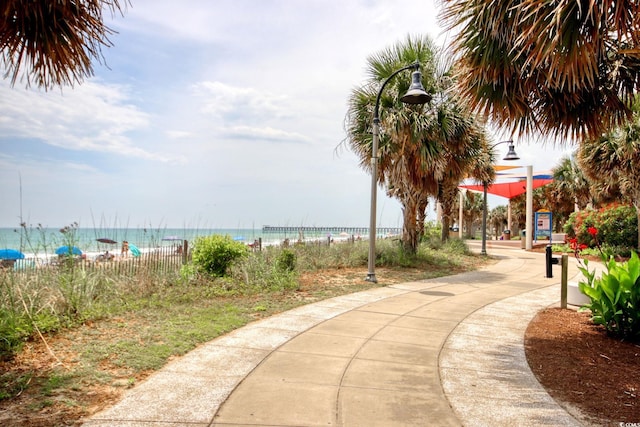 504 N Ocean Blvd Unit 1106, Myrtle Beach, SC 29577 - surrounding community featuring view of water and beach