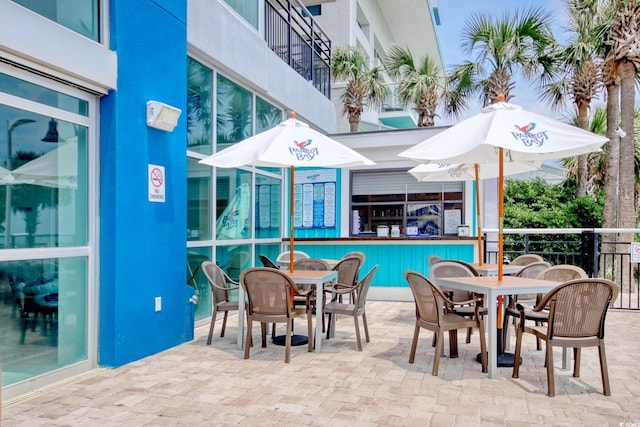 504 N Ocean Blvd Unit 1106, Myrtle Beach, SC 29577 - view of pool with outdoor dining area