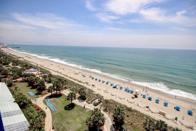 504 N Ocean Blvd Unit 1106, Myrtle Beach, SC 29577 - aerial view of expansive coastline
