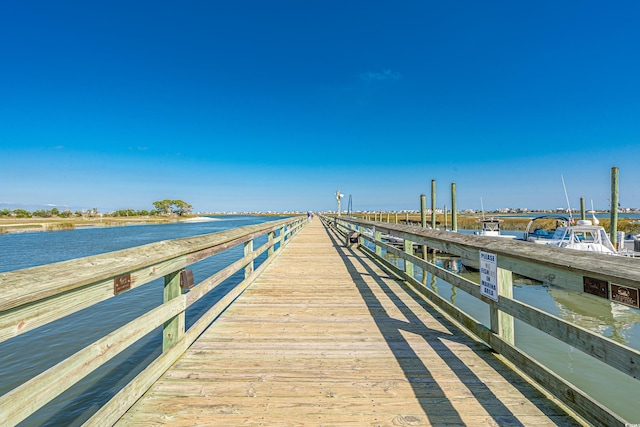 1200 5th Ave N Unit 1207, Surfside Beach, SC 29575 - dock featuring a water view