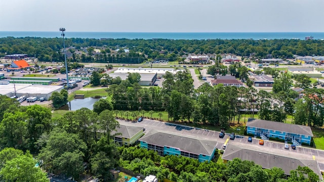 1200 5th Ave N Unit 1207, Surfside Beach, SC 29575 - aerial view of a nearby body of water and a tree filled landscape