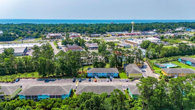 1200 5th Ave N Unit 1207, Surfside Beach, SC 29575 - aerial view of a nearby body of water and a tree filled landscape