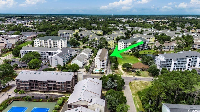 211 N Hillside Dr Unit 204, North Myrtle Beach, SC 29582 - drone / aerial view