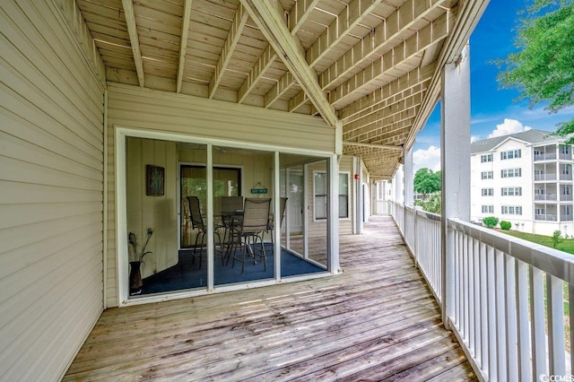 211 N Hillside Dr Unit 204, North Myrtle Beach, SC 29582 - deck featuring outdoor dining area