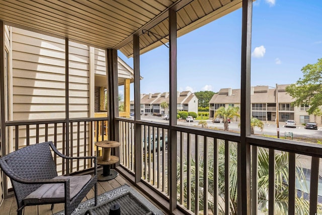 1356 Glenns Bay Rd Unit A202, Surfside Beach, SC 29575 - balcony featuring a residential view