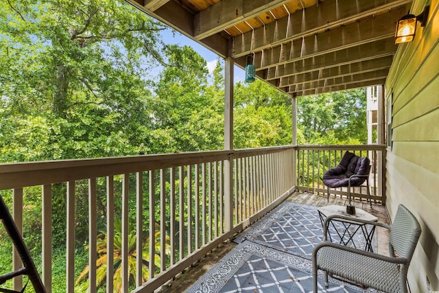 1356 Glenns Bay Rd Unit A202, Surfside Beach, SC 29575 - view of balcony