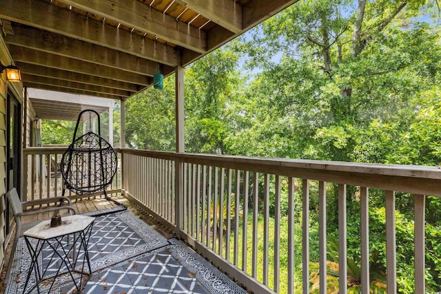 1356 Glenns Bay Rd Unit A202, Surfside Beach, SC 29575 - view of balcony