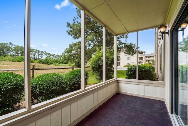 4101 Pinehurst Cir Unit Aa-3, Little River, SC 29566 - view of unfurnished sunroom