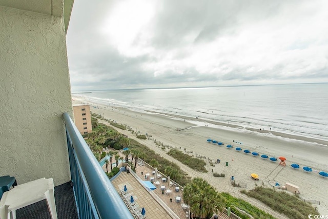 1105 S Ocean Blvd Unit 932, Myrtle Beach, SC 29577 - water view with nearby beach