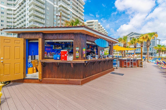 161 Sea Watch Dr Unit 601, Myrtle Beach, SC 29572 - view of home's community featuring a wooden deck