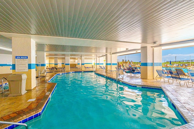 161 Sea Watch Dr Unit 601, Myrtle Beach, SC 29572 - view of indoor community pool