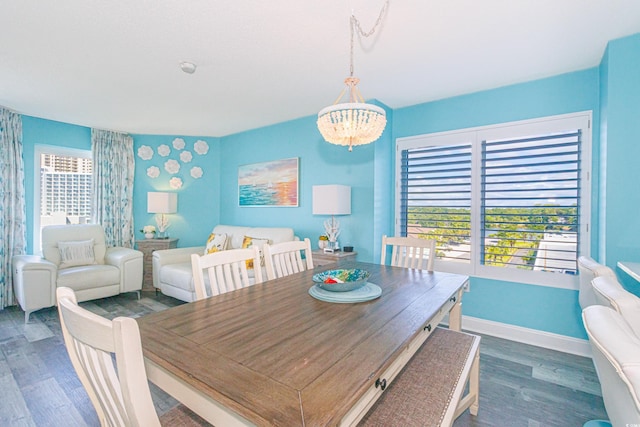 161 Sea Watch Dr Unit 601, Myrtle Beach, SC 29572 - dining space featuring wood finished floors