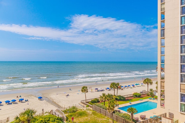 161 Sea Watch Dr Unit 601, Myrtle Beach, SC 29572 - water view featuring nearby beach