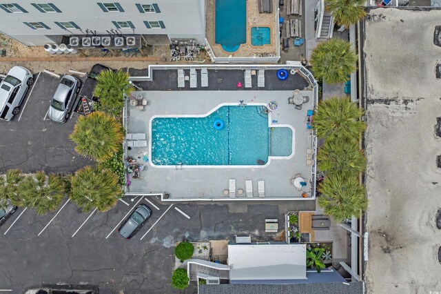 5409 N Ocean Blvd Unit 100, North Myrtle Beach, SC 29582 - aerial view of a pool area