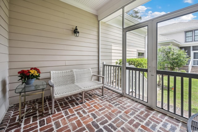 346 Tuckers Rd Unit A, Pawleys Island, SC 29585 - view of sunroom / solarium