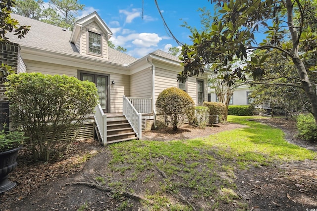 346 Tuckers Rd Unit A, Pawleys Island, SC 29585 - view of front facade with a shingled roof