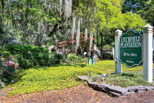 346 Tuckers Rd Unit A, Pawleys Island, SC 29585 - view of community sign