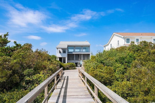 346 Tuckers Rd Unit A, Pawleys Island, SC 29585 - view of rear view of house