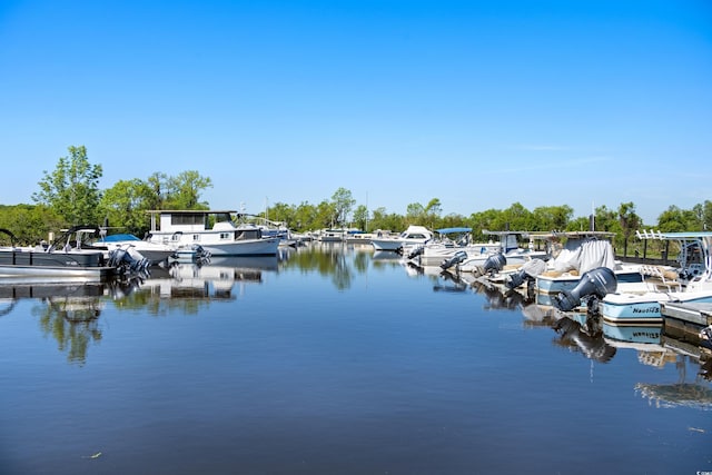 346 Tuckers Rd Unit A, Pawleys Island, SC 29585 - dock area featuring a water view