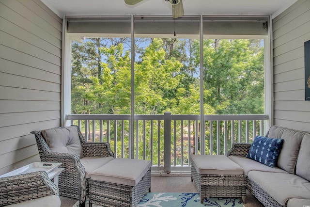 6015 Catalina Dr Unit 732, North Myrtle Beach, SC 29582 - sunroom with healthy amount of natural light and an outdoor living space
