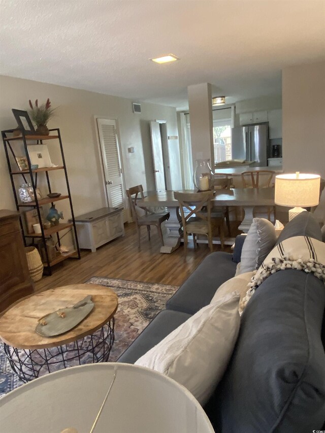 10200 Lake Shore Dr Unit 4, Myrtle Beach, SC 29572 - living room with wood finished floors