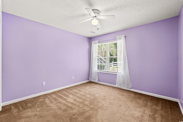 820 Fairway Dr Unit 1502Hh, Longs, SC 29568 - empty room featuring carpet floors, ceiling fan, and a textured ceiling