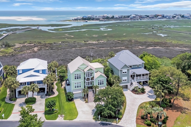 191 Grackle Ln, Pawleys Island, SC 29585 - bird's eye view of a nearby body of water