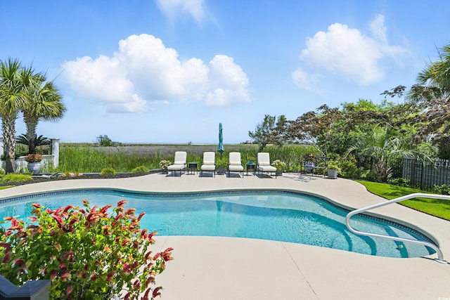 191 Grackle Ln, Pawleys Island, SC 29585 - view of pool featuring a patio area