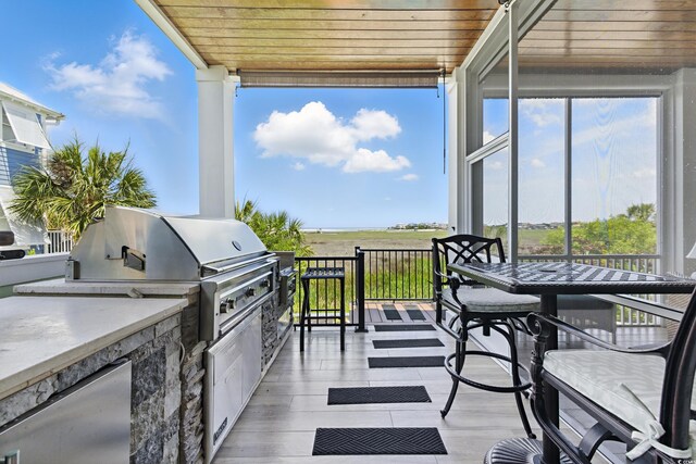 191 Grackle Ln, Pawleys Island, SC 29585 - view of patio / terrace with area for grilling