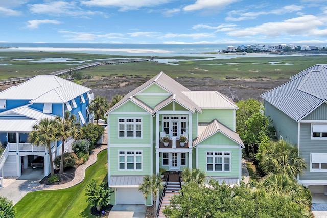 191 Grackle Ln, Pawleys Island, SC 29585 - view of subject property featuring a nearby body of water