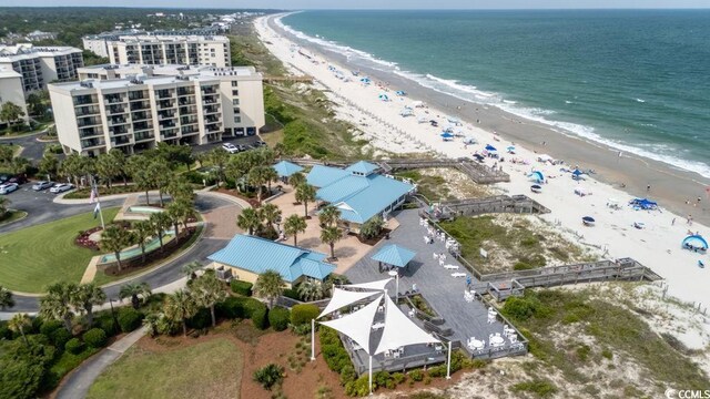 341 S Dunes Dr Unit C-34, Pawleys Island, SC 29585 - bird's eye view of extended coastline and apartment complex / building