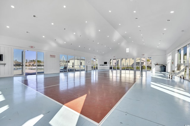 2653 Orion Loop, Myrtle Beach, SC 29577 - building lobby featuring recessed lighting and high vaulted ceiling