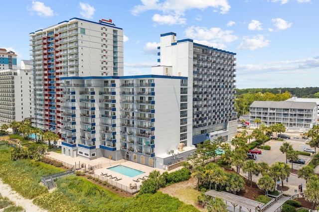 2001 S Ocean Blvd Unit 815, Myrtle Beach, SC 29577 - view of apartment building / complex with a city view