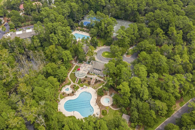 1551 Spinnaker Dr Unit 5312, North Myrtle Beach, SC 29582 - aerial view of property's location featuring a pool