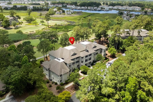1551 Spinnaker Dr Unit 5312, North Myrtle Beach, SC 29582 - aerial view of a large body of water and a local golf course