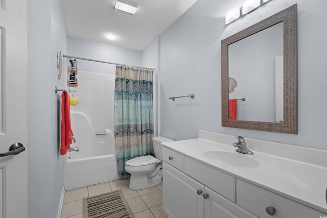 1551 Spinnaker Dr Unit 5312, North Myrtle Beach, SC 29582 - full bathroom with vanity, tile patterned flooring, and shower / tub combo